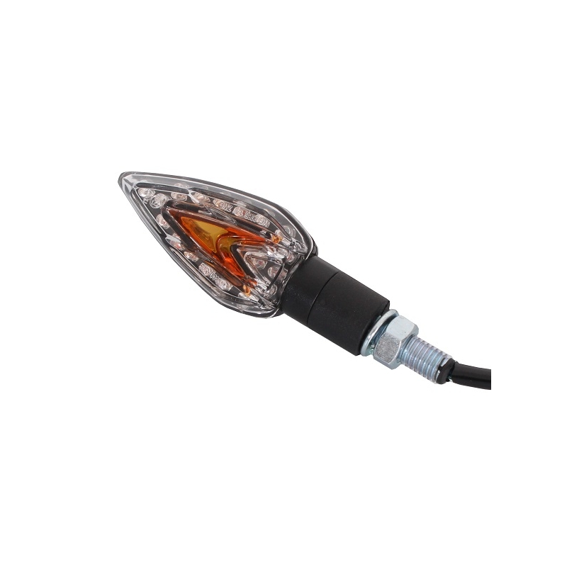 Led smerovky na moto Winker Lamps M10-YG9086-BLK-C