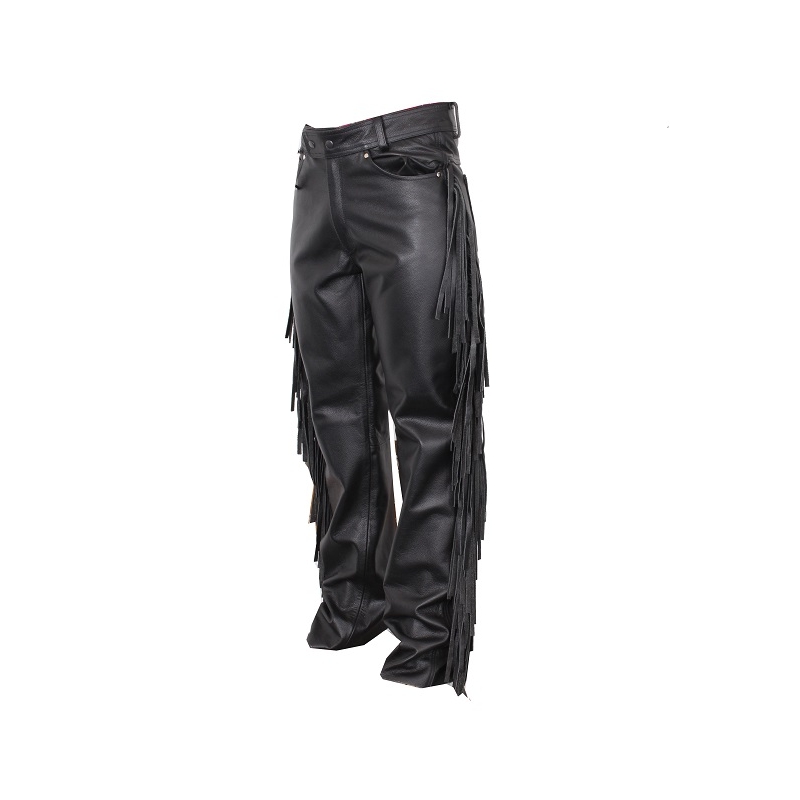 Nohavice na moto so strapcami RSA