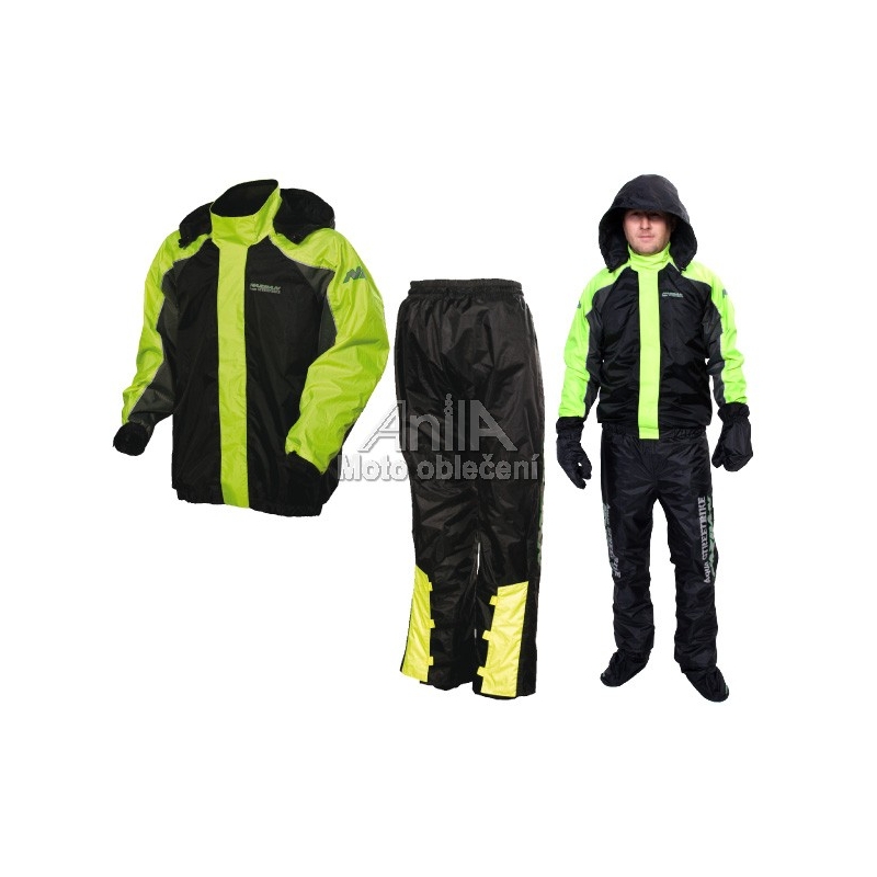 Kombinéza do dažďa Nazran-Aqua streetbike-2 dielna