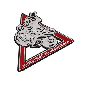 3D samolepka Motorkár za volantom