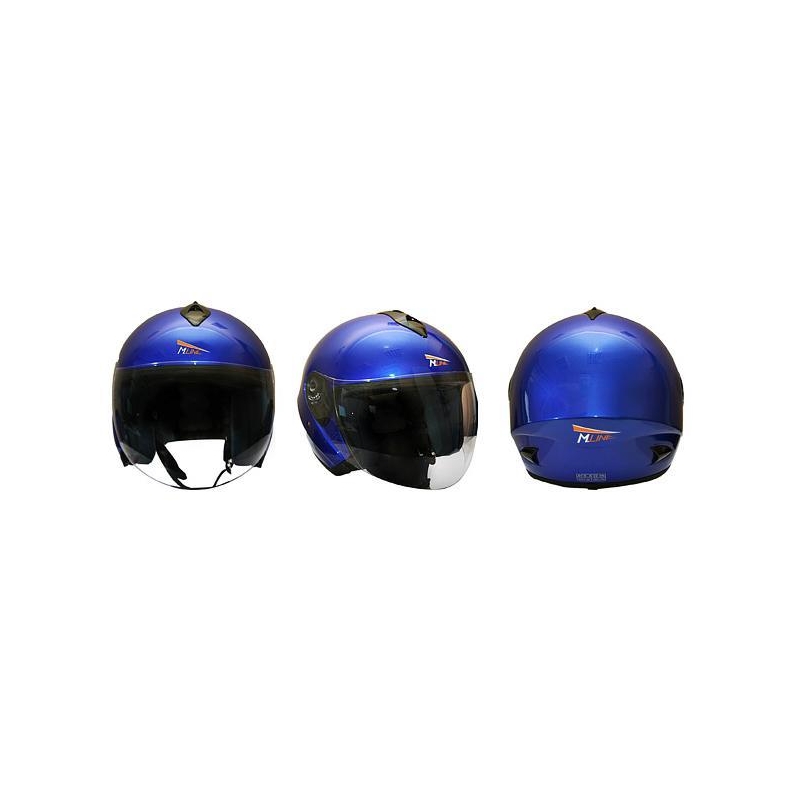 Otevřená motocyklová přilba s plexi M-Line V510 