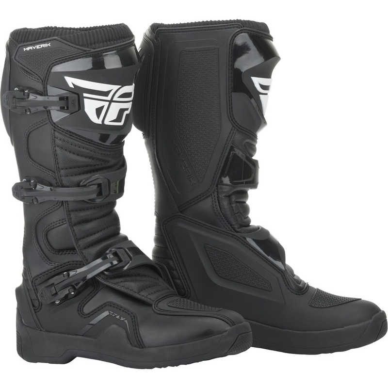 Vysoké čižmy na motocykel Fly Racing NEW Maverik 2019 čierne - II. akosť