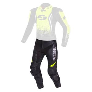 Pánske nohavice Tschul 585 čierno-fluo žlté výpredaj