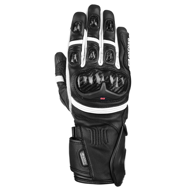Rukavice na motocykel Oxford RP-2R Waterproof čierno-biele výpredaj