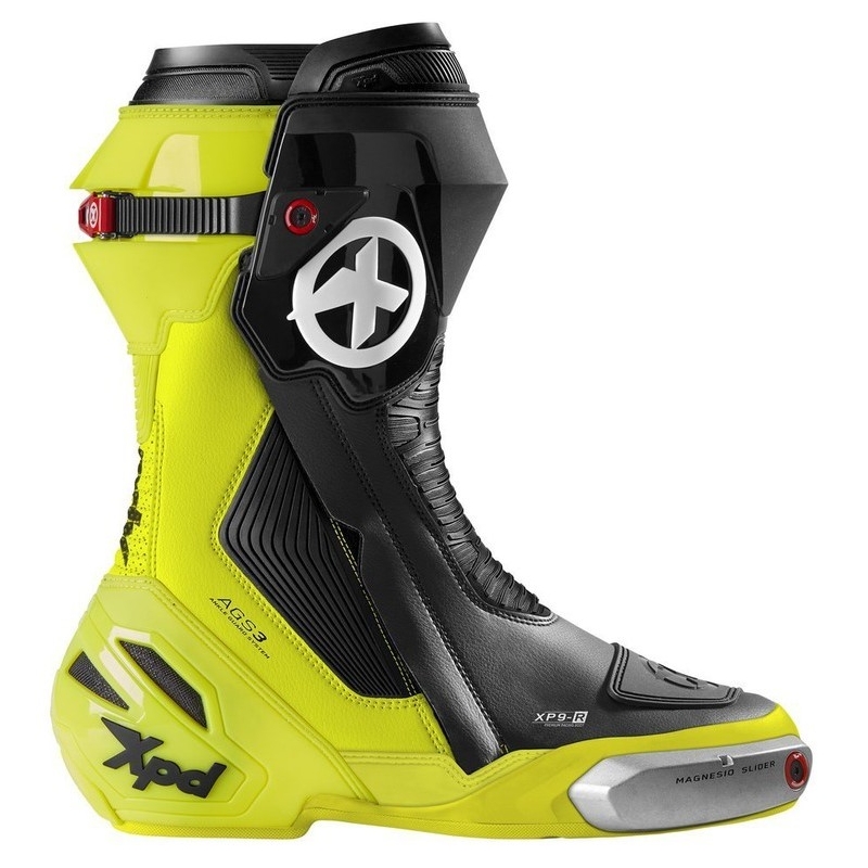 Čižmy na motocykel XPD XP9-R čierno-fluo žlté