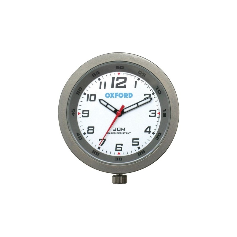 Analógové hodiny Oxford titánové