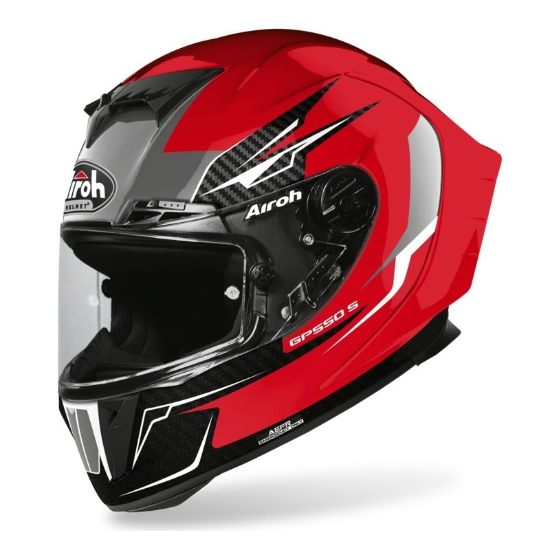 Integrálna prilba Airoh GP 550S Venon červeno-šedá