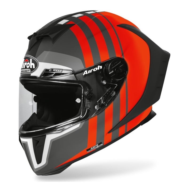 Integrálna prilba Airoh GP 550S Skyline čierno-oranžová