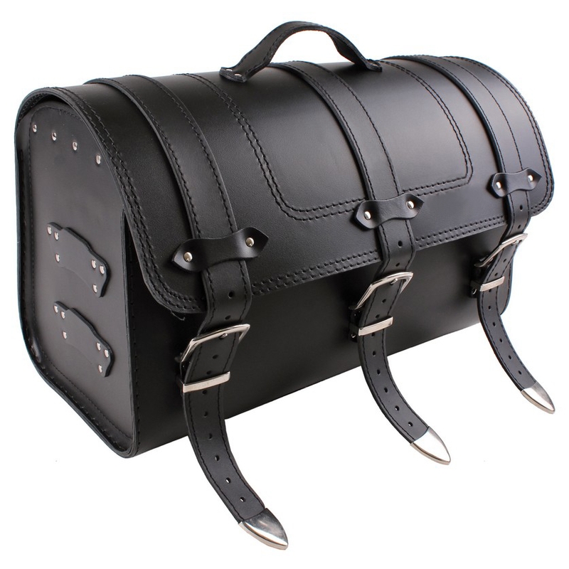 Kožený moto kufor na motocykel Chopper RSA-131A