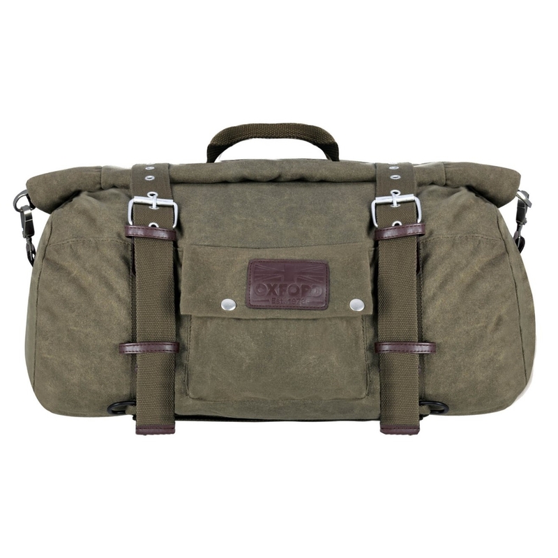 Taška na sedlo Oxford Roll Bag Heritage 30l khaki zelená