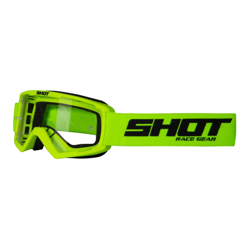 Detské motokrosové okuliare Shot Rocket fluo žlté