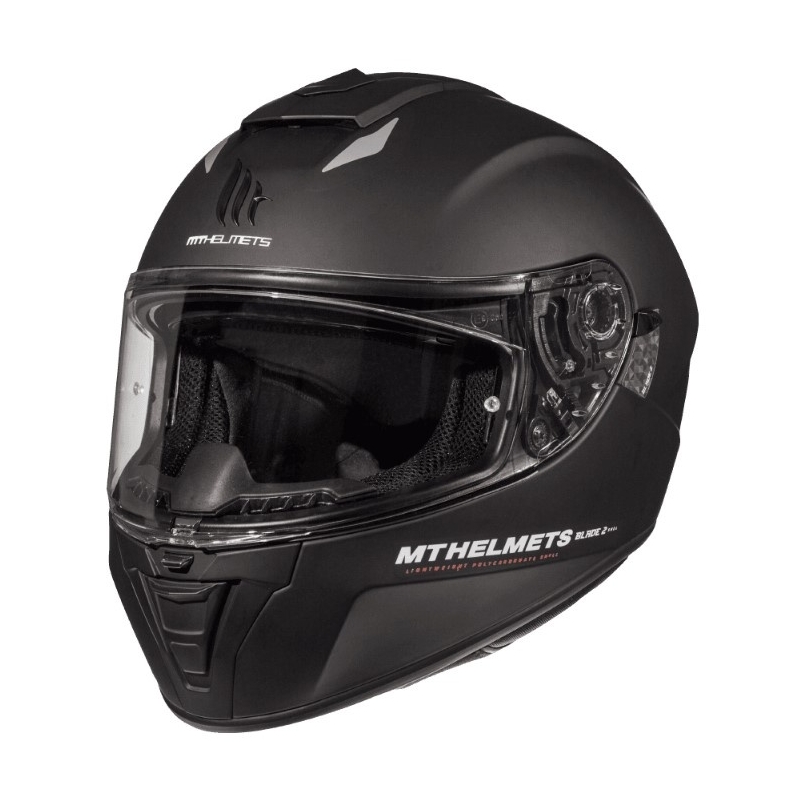 Integrálna prilba na motocykel MT Blade 2 SV Solid čierna matná - II. akosť