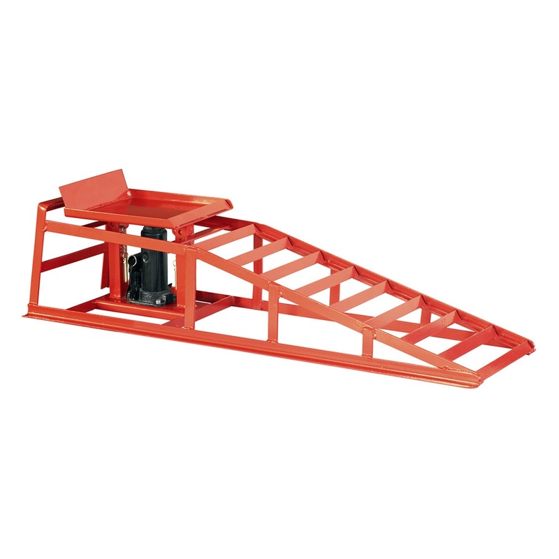 Nájazdová rampa s hydraulickým zdvihákom Q-TECH