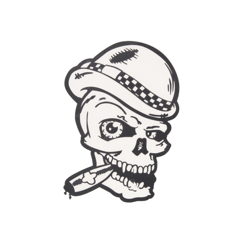 Nálepka Skull cigaru