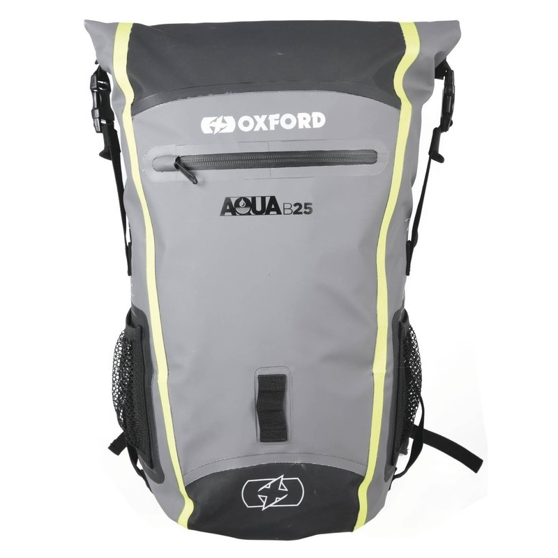Vodotesný batoh Oxford Aqua B25 čierno-šedo-fluo žltý 25 l