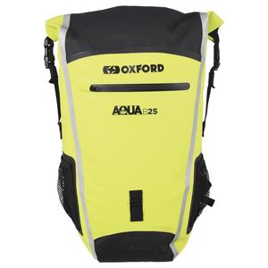 Vodotesný batoh Oxford Aqua B25 čierno-fluo žltý 25 l výpredaj