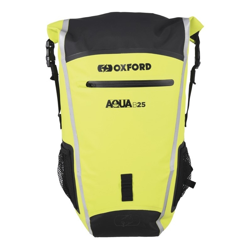 Vodotesný batoh Oxford Aqua B25 čierno-fluo žltý 25 l výpredaj