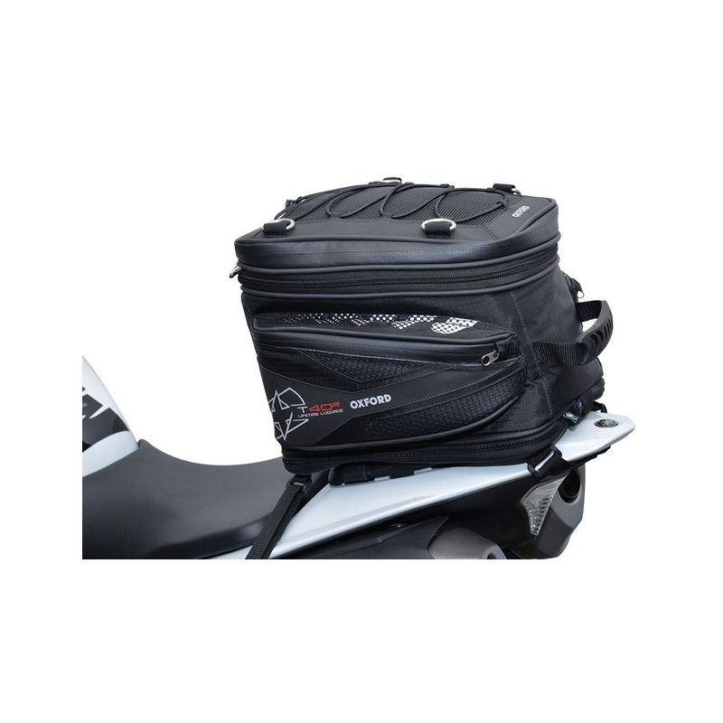 Taška na sedlo spolujazdca Oxford T40R Tailpack čierna
