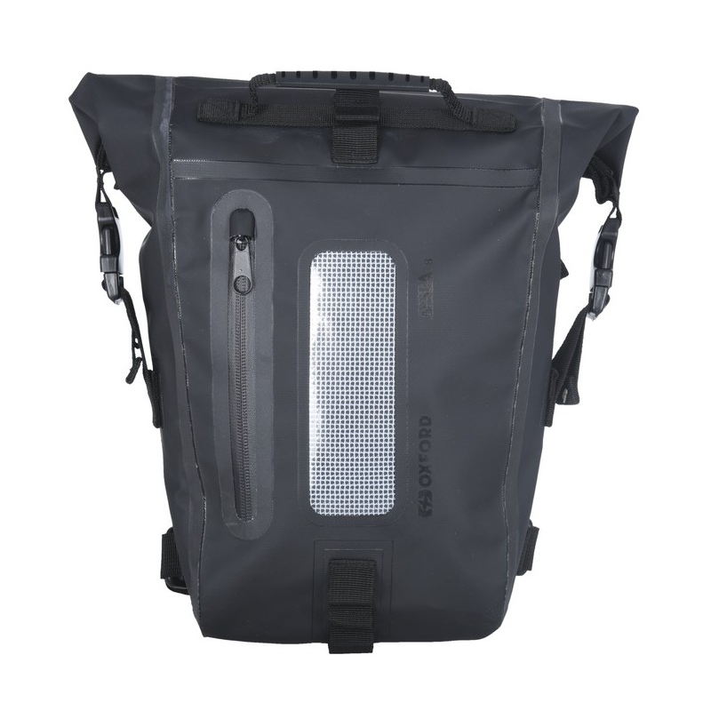 Taška na sedlo spolujazdca Oxford Aqua T8 Tail bag čierna