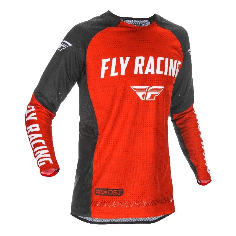 Motokrosový dres FLY Racing Evolution 2021 červeno-čierno-biely