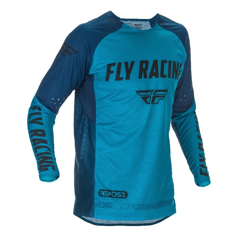 Motokrosový dres FLY Racing Evolution 2021 modro-čierny