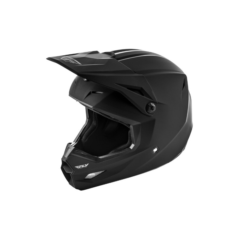 Motokrosová prilba FLY Racing Kinetic Color čierna matná