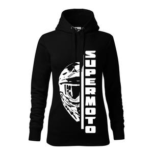 Dámska mikina SUPERMOTO čierna výpredaj