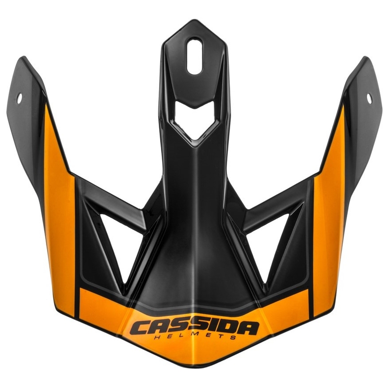 Šilt pre prilbu Cassida Cross Pro II oranžovo-čierno-sivý
