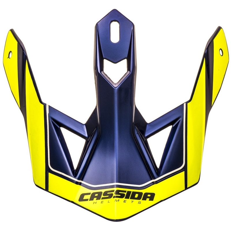 Šilt pre prilbu Cassida Cross Pro II fluo žlto-modrý