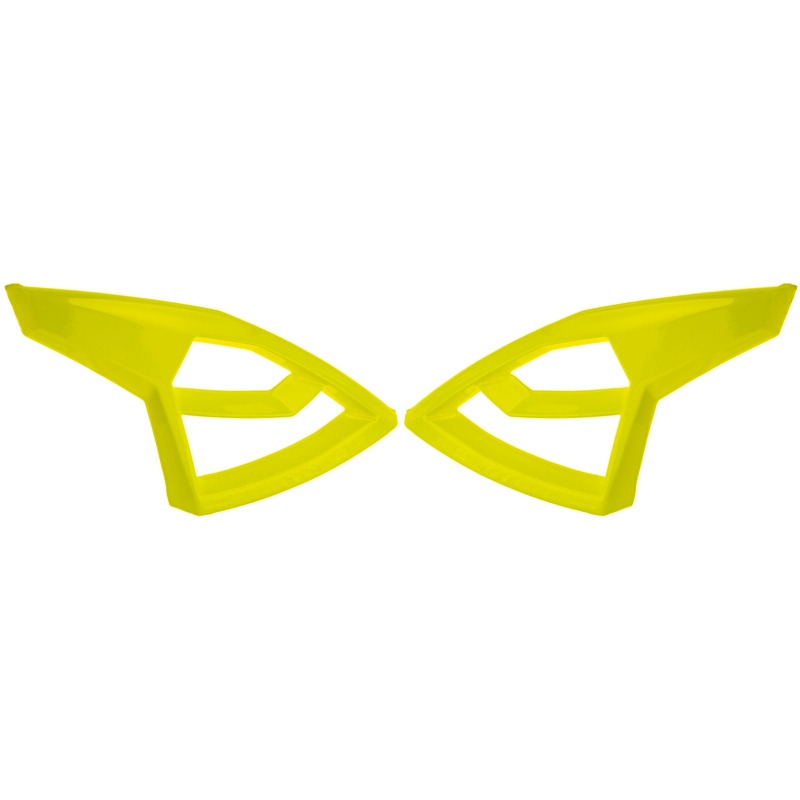 Čelné kryty vrchné ventilácie pre prilbu Cassida Cross Pro II fluo žlté