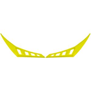 Zadné kryty vrchné ventilácie pre prilby Cassida Cross Pro II fluo žlté