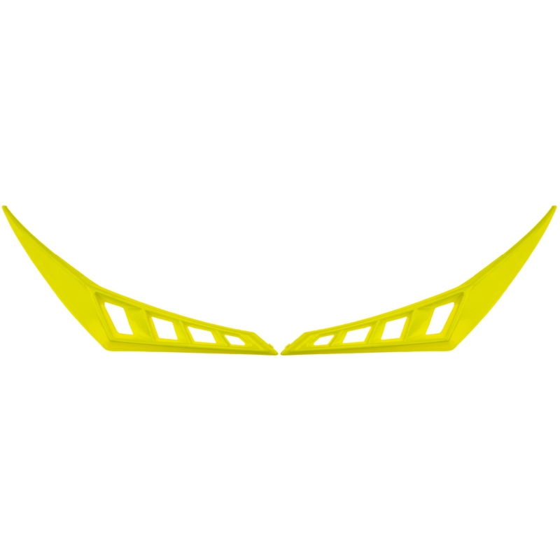 Zadné kryty vrchné ventilácie pre prilby Cassida Cross Pro II fluo žlté