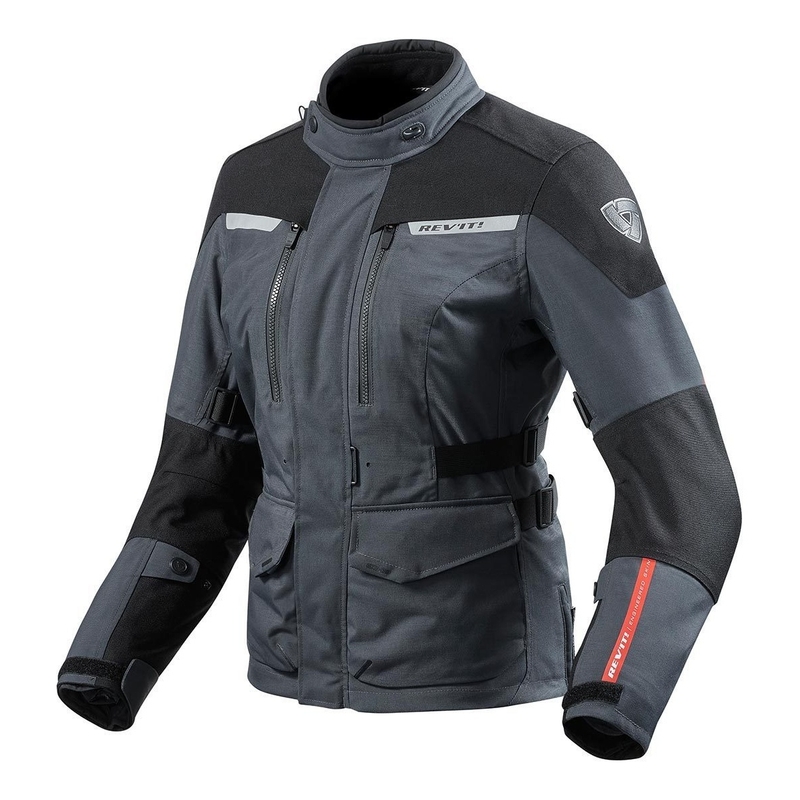 Dámska moto bunda Revit Horizon 2 antracit / čierna výpredaj
