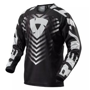 Motokrosový dres Revit Rough čierno-biely