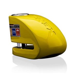 Zámok na kotúčovú brzdu XENA XX14 žltý