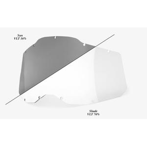 Plexi 100% Racecraft 2/Accuri 2/Strata 2 samozafarbovacie (Anti-fog)