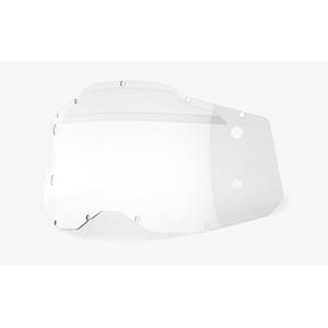 Plexi 100% Forecast Racecraft 2/Accuri 2/Strata 2 číre (Anti-fog)