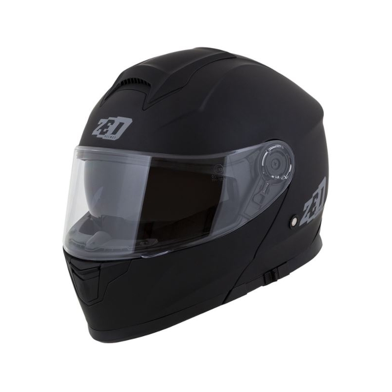 Vyklápacia prilba na motocykel ZED F18 čierna matná