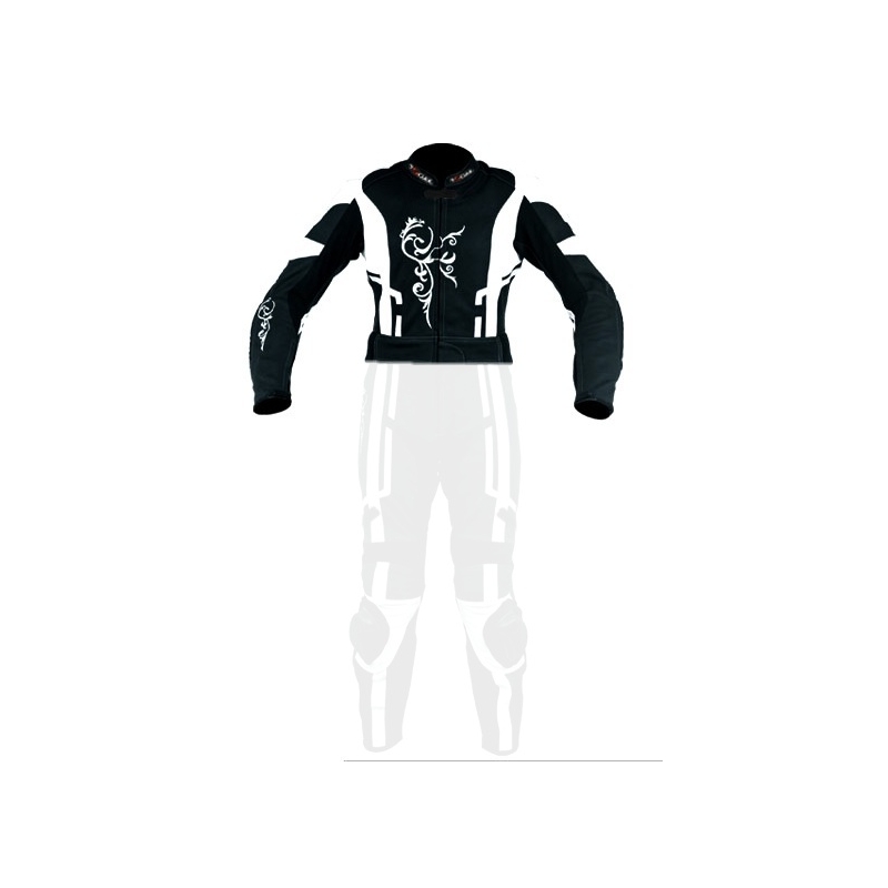 Dámska bunda Tschul 187 Sandra čierno-biela výpredaj