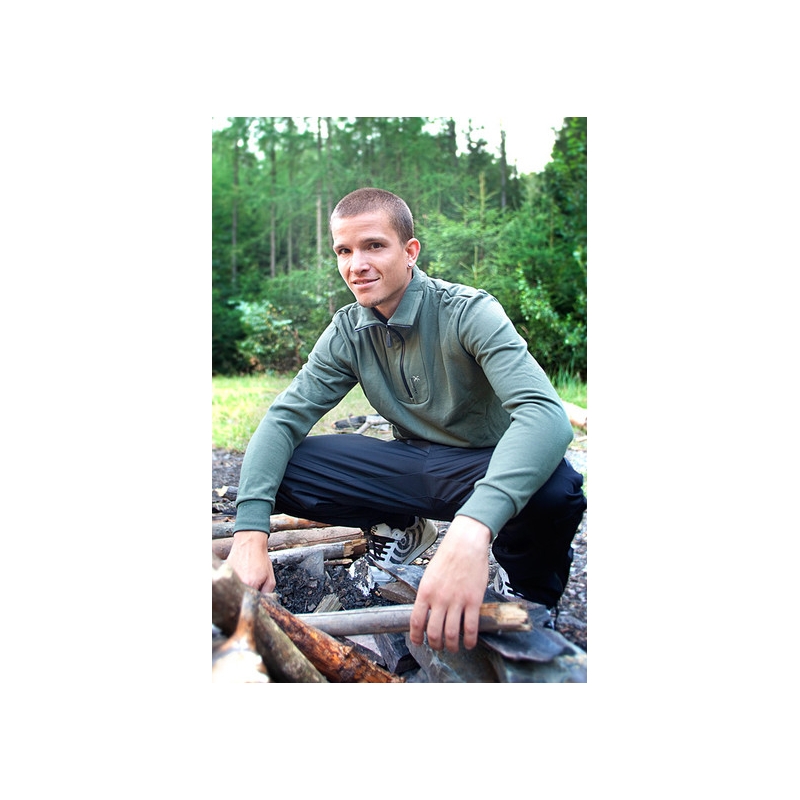 Pánsky pulóver Klimatex-Alergo zelený vypredaj výpredaj