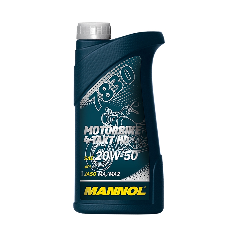 Motocyklový olej Mannol 20W-50 HD 4T 1 liter