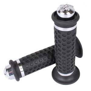 Gripy na riadidlá R-TECH čierno-strieborné