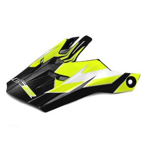 Šilt pre prilbu LS2 PEAK MX456 Factory bielo-čierno-žltý