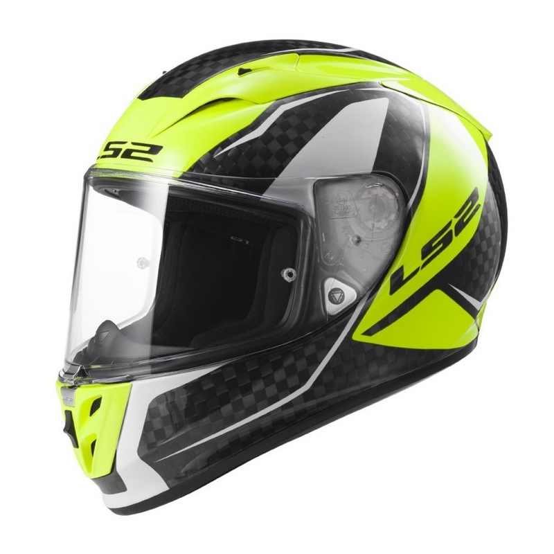 Prilba na moto LS2 FF323 ARROW C FURY CARBON žltá vypredaj výpredaj