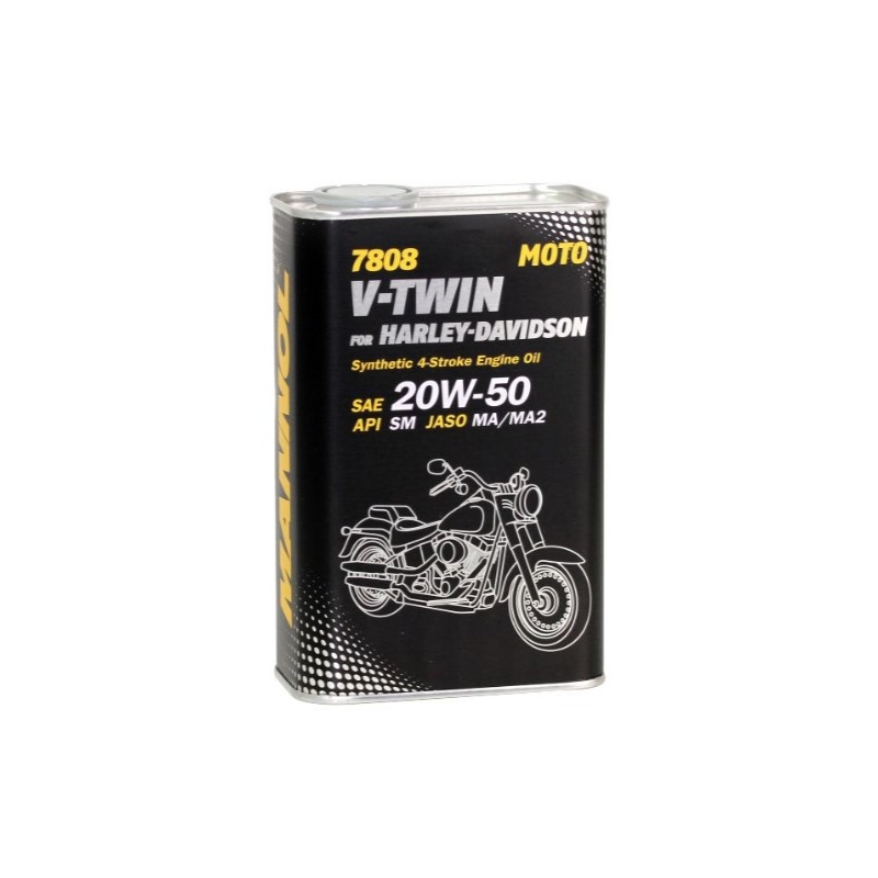 Motocyklový olej Mannol 20W50 V-TWIN FOR HARLEY-DAVIDSON