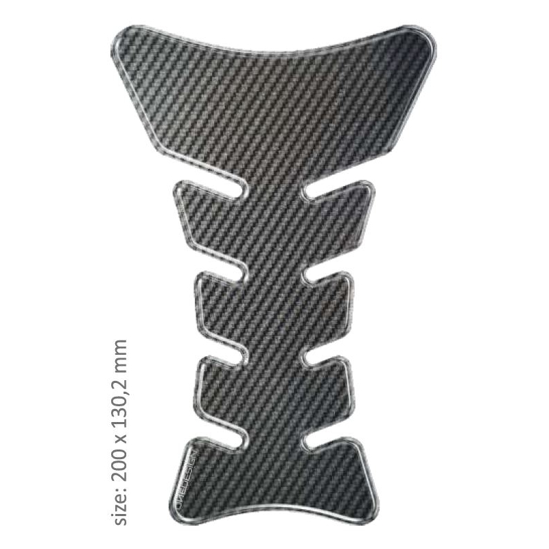 Polep palivovej nádrže Print - Tiger carbon