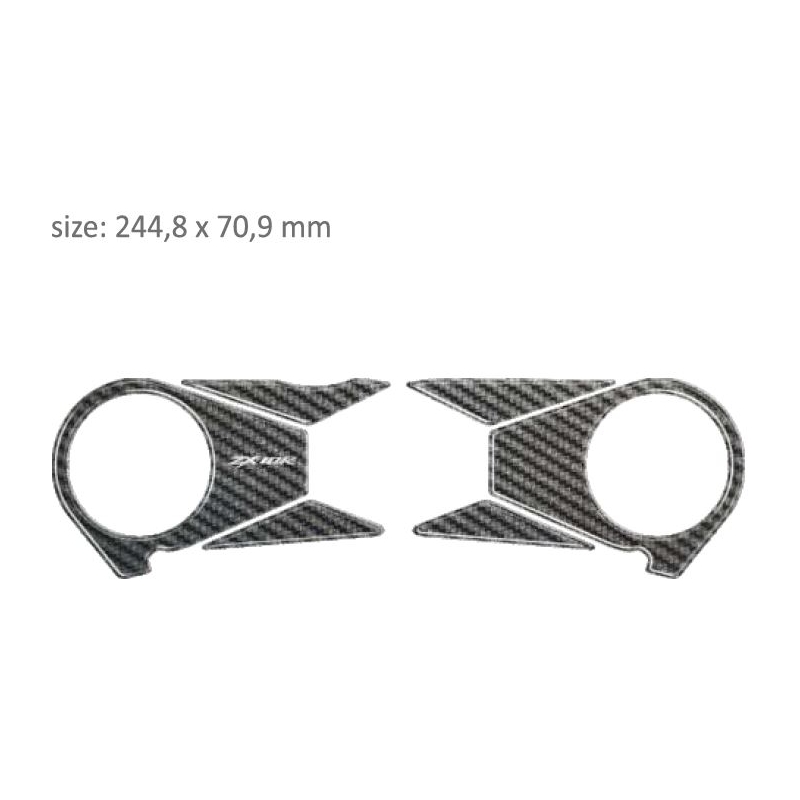 Karbonovy Polep okuliarov Print - Kawasaki ZX 10R (06-10) výpredaj