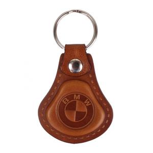 Kožený prívesok na kľúče BMW hnedý