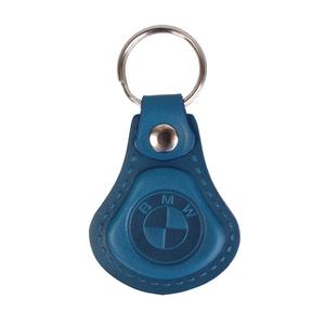 Kožený prívesok na kľúče BMW modrý