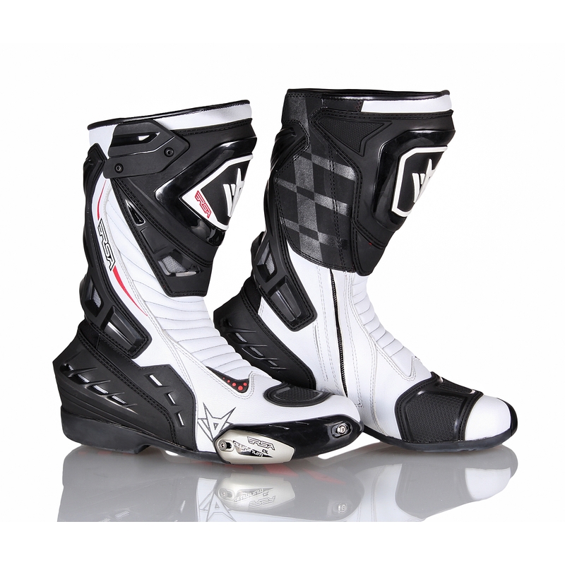 Topánky na motorku RSA GP-01 čierno-biele